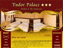 Tablet Screenshot of hoteltudorpalace.ro